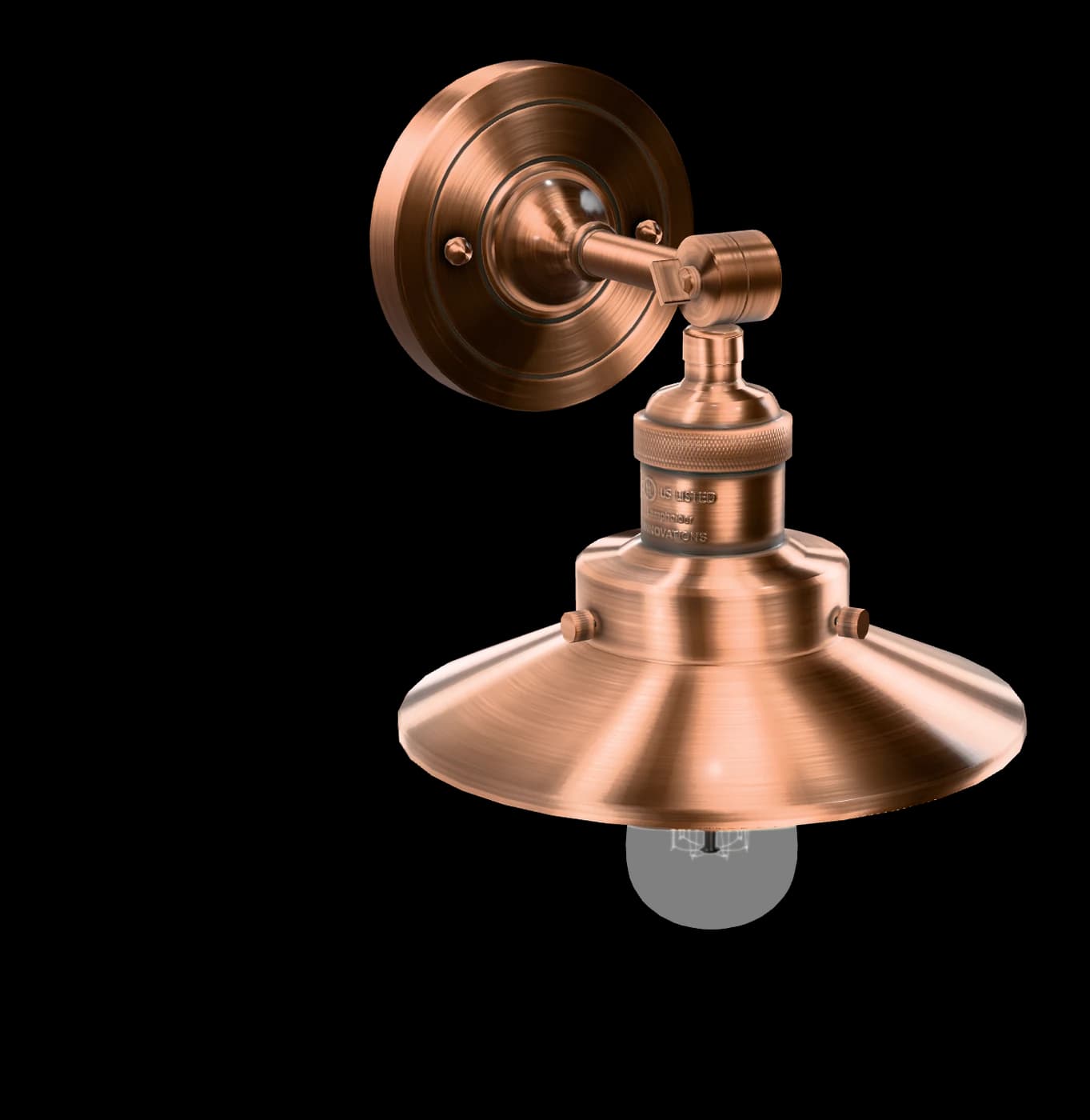 Copper Wall Sconce